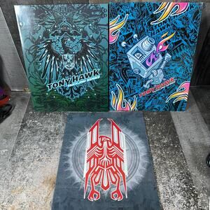 3 - 2010 Tony Hawk HuckJam Series Mead 3 Ring Folder Skateboard School Supply